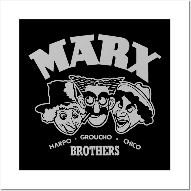 Mod.5 Groucho Chico Harpo Marx Brothers Wall Art by parashop